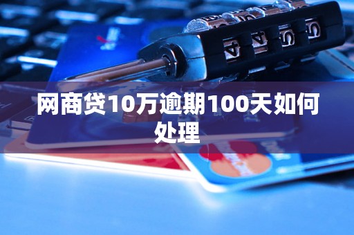 网商贷10万逾期100天如何处理