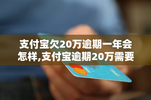 支付宝欠20万逾期一年会怎样,支付宝逾期20万需要赔偿多少,支付宝逾期还款后的影响