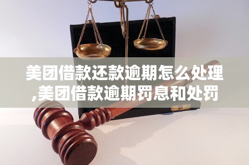 美团借款还款逾期怎么处理,美团借款逾期罚息和处罚措施