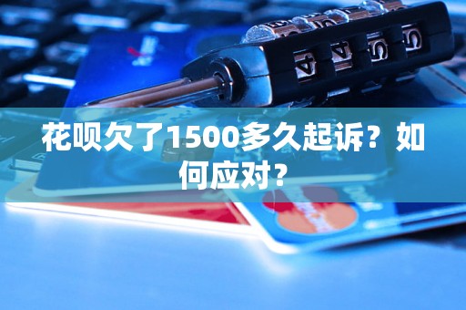 花呗欠了1500多久起诉？如何应对？