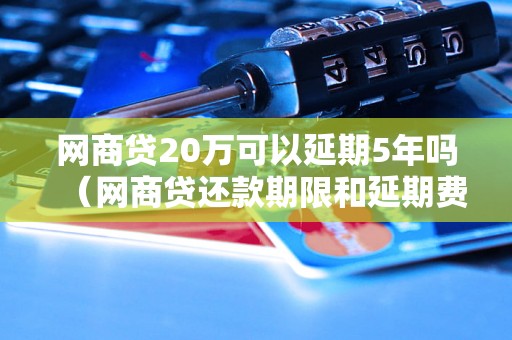 网商贷20万可以延期5年吗（网商贷还款期限和延期费用解析）