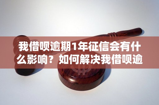 我借呗逾期1年征信会有什么影响？如何解决我借呗逾期问题？