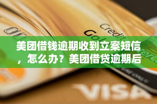 美团借钱逾期收到立案短信，怎么办？美团借贷逾期后的处理流程