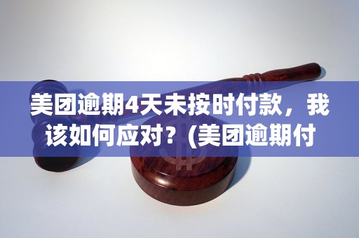 美团逾期4天未按时付款，我该如何应对？(美团逾期付款解决办法)