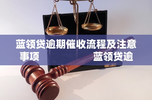 蓝领贷逾期催收流程及注意事项                    蓝领贷逾期催收策略与实战案例                    蓝领贷逾期催收的常见问题解决方案