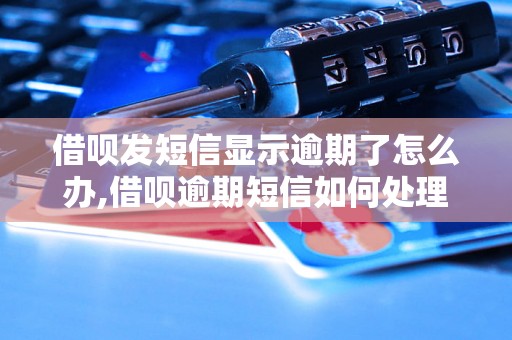 借呗发短信显示逾期了怎么办,借呗逾期短信如何处理