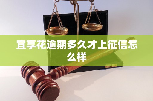 宜享花逾期多久才上征信怎么样