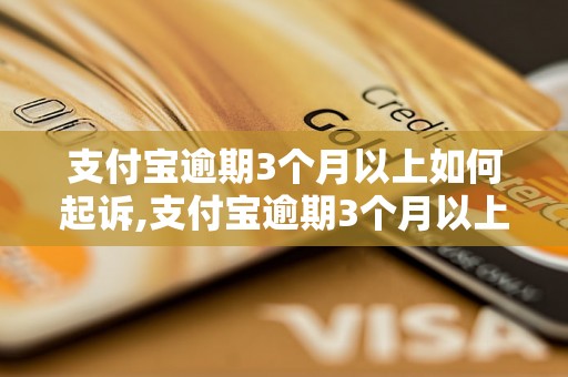 支付宝逾期3个月以上如何起诉,支付宝逾期3个月以上法律维权攻略