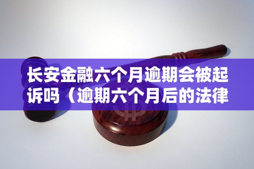 长安金融六个月逾期会被起诉吗（逾期六个月后的法律后果）