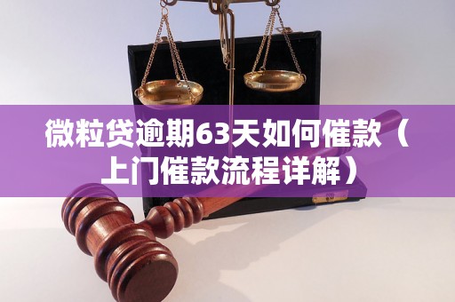 微粒贷逾期63天如何催款（上门催款流程详解）