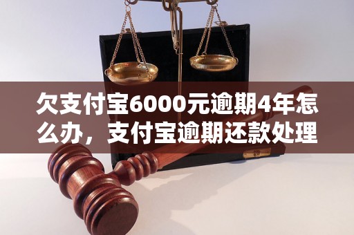 欠支付宝6000元逾期4年怎么办，支付宝逾期还款处理方法解析