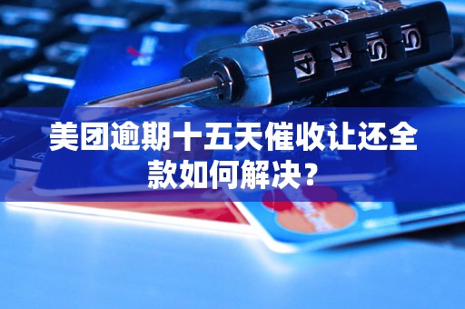 美团逾期十五天催收让还全款如何解决？