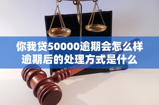 你我贷50000逾期会怎么样逾期后的处理方式是什么