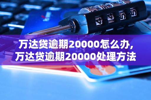 万达贷逾期20000怎么办,万达贷逾期20000处理方法