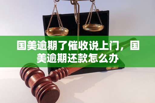 国美逾期了催收说上门，国美逾期还款怎么办