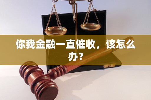 你我金融一直催收，该怎么办？