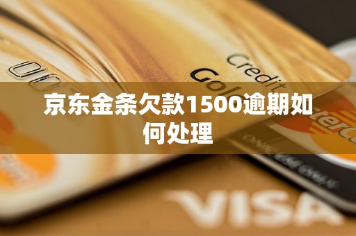 京东金条欠款1500逾期如何处理