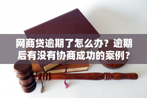 网商贷逾期了怎么办？逾期后有没有协商成功的案例？