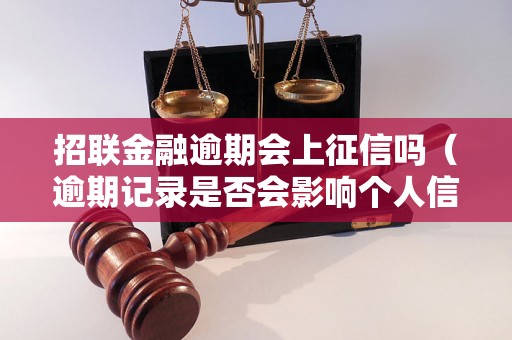 招联金融逾期会上征信吗（逾期记录是否会影响个人信用）