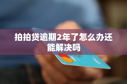 拍拍贷逾期2年了怎么办还能解决吗