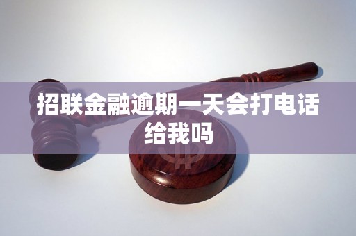 招联金融逾期一天会打电话给我吗