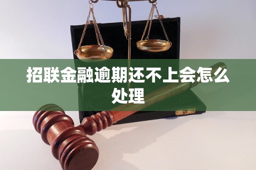 招联金融逾期还不上会怎么处理