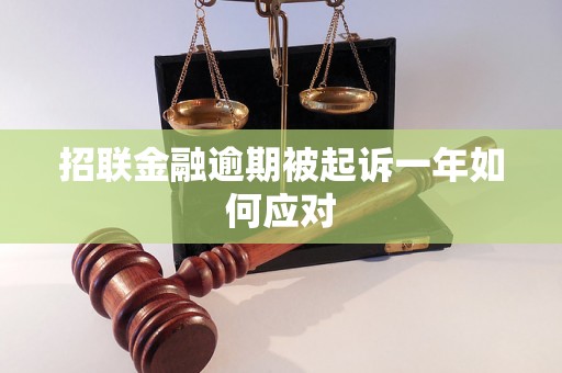 招联金融逾期被起诉一年如何应对