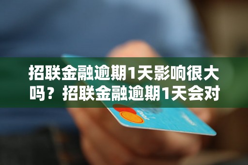 招联金融逾期1天影响很大吗？招联金融逾期1天会对信用评分产生怎样的影响？