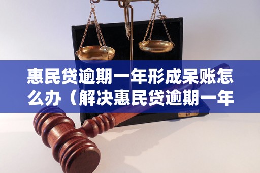 惠民贷逾期一年形成呆账怎么办（解决惠民贷逾期一年的方法）