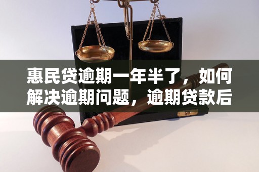 惠民贷逾期一年半了，如何解决逾期问题，逾期贷款后果如何处理