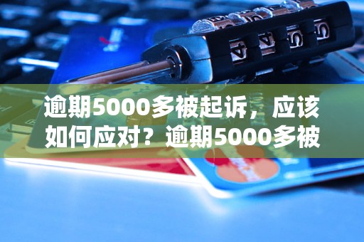 逾期5000多被起诉，应该如何应对？逾期5000多被起诉的法律解释