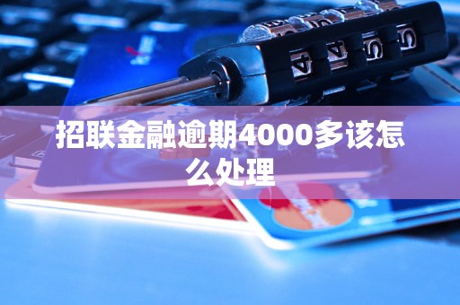 招联金融逾期4000多该怎么处理