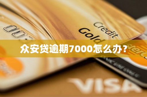 众安贷逾期7000怎么办？