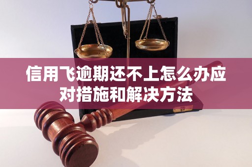 信用飞逾期还不上怎么办应对措施和解决方法