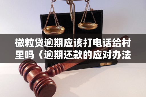 微粒贷逾期应该打电话给村里吗（逾期还款的应对办法）