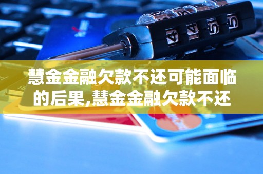 慧金金融欠款不还可能面临的后果,慧金金融欠款不还会被追究什么责任