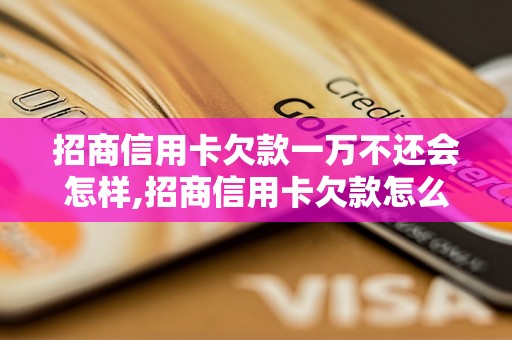 招商信用卡欠款一万不还会怎样,招商信用卡欠款怎么处理