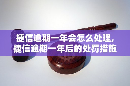 捷信逾期一年会怎么处理,捷信逾期一年后的处罚措施