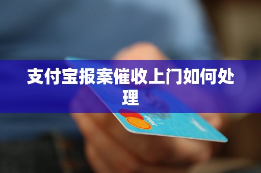 支付宝报案催收上门如何处理