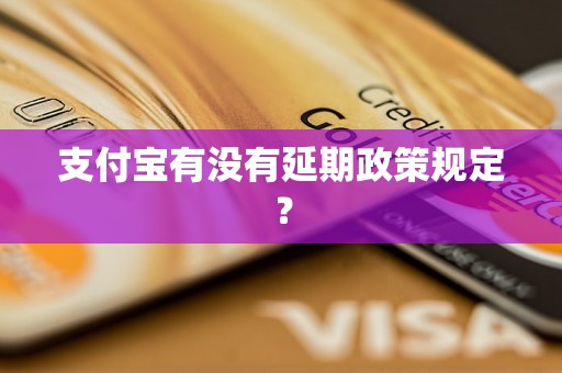 支付宝有没有延期政策规定？