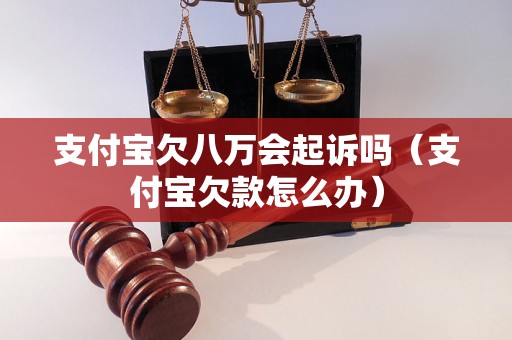 支付宝欠八万会起诉吗（支付宝欠款怎么办）