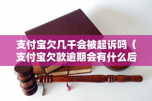 支付宝欠几千会被起诉吗（支付宝欠款逾期会有什么后果）