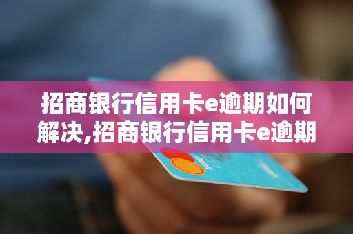 招商银行信用卡e逾期如何解决,招商银行信用卡e逾期后果及处理方法