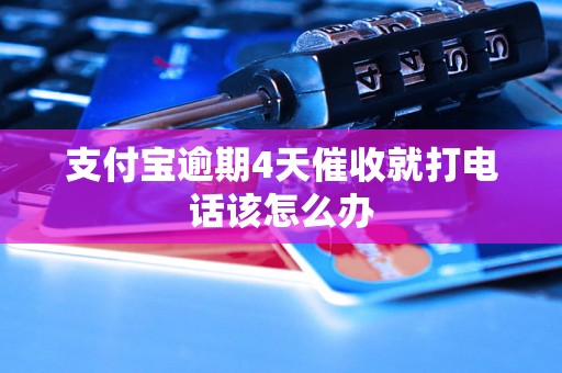 支付宝逾期4天催收就打电话该怎么办