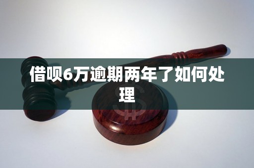 借呗6万逾期两年了如何处理