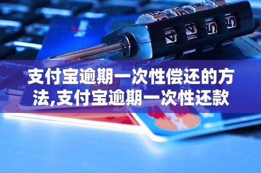 支付宝逾期一次性偿还的方法,支付宝逾期一次性还款流程详解