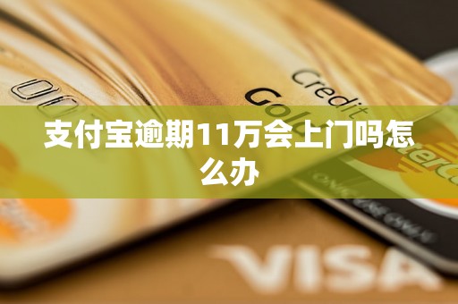 支付宝逾期11万会上门吗怎么办