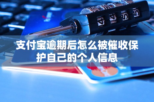 支付宝逾期后怎么被催收保护自己的个人信息