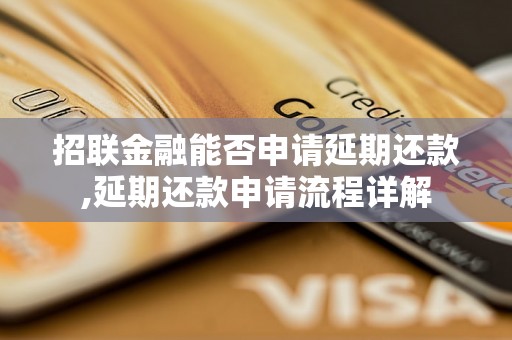 招联金融能否申请延期还款,延期还款申请流程详解