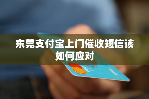 东莞支付宝上门催收短信该如何应对